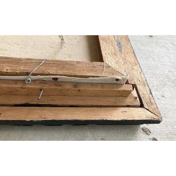 Early 20th-Century Original Framed Oil on Canvas Fruit Presentation Still Life - Picture 10 of 10